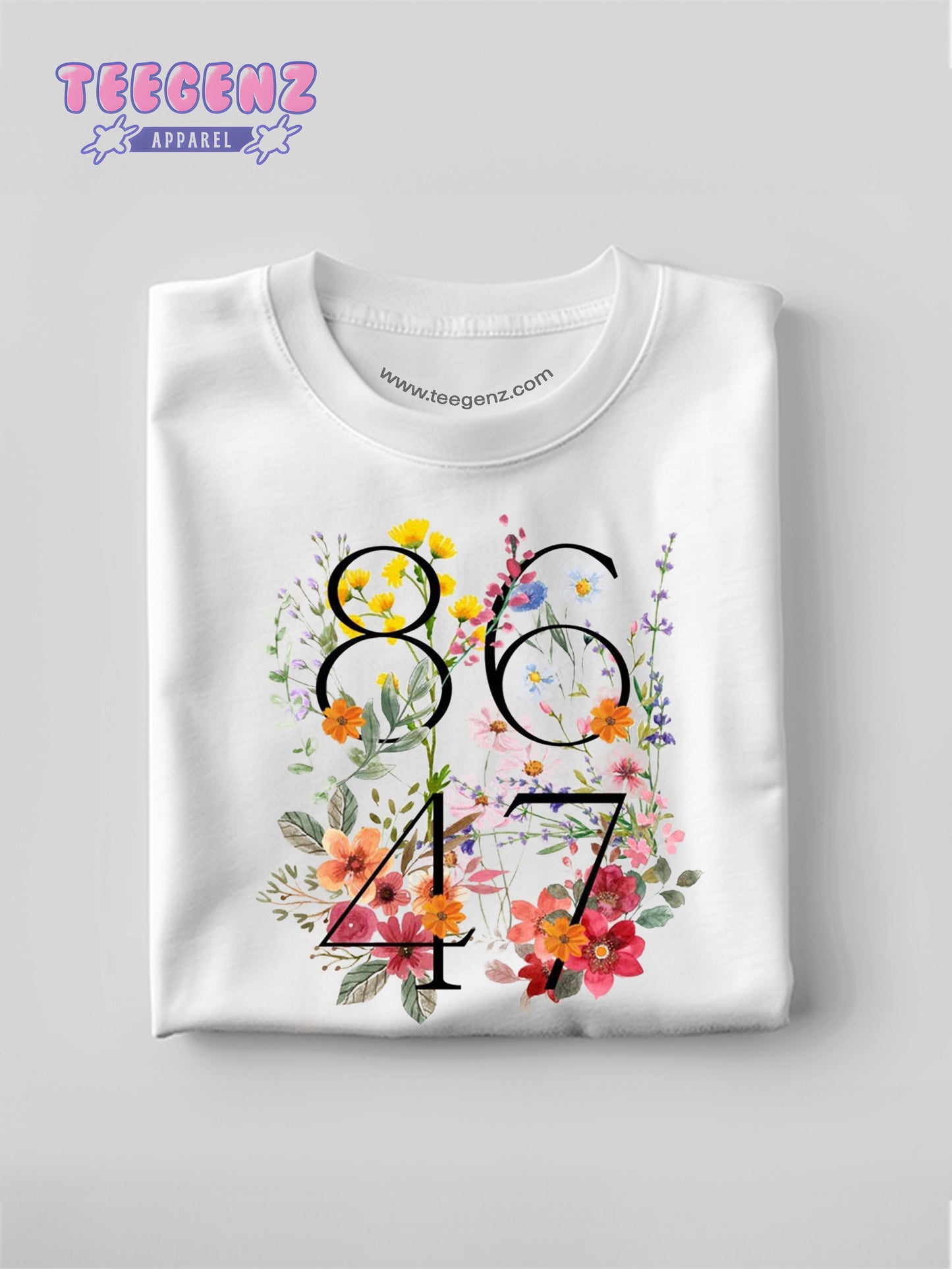 Retro 8647 Anti Trump Shirt, Democrat 8647 Shirt, Liberal Shirt, Pro Immigration Shirt, Anti ICE, Anti MAGA, Anti Republican Fascism Shirt. TGPR15