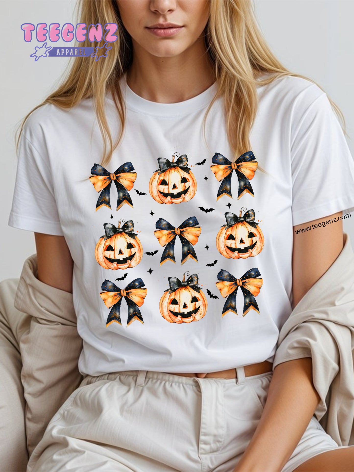 Comfort Colors Halloween Pumpkin png, Coquette Bow Halloween Shirt, Spooky Season Shirt, Halloween Shirt Shirt, Pumpkin Shirt, Halloween Shirt Gift TGPR47