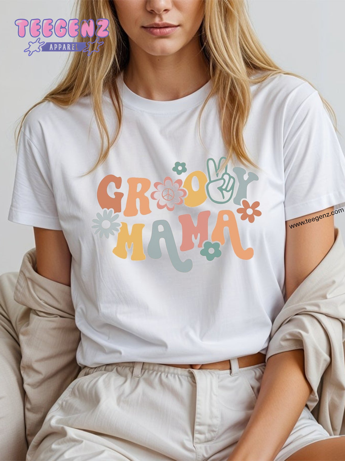 Groovy Mama Shirt, Groovy Shirt, Groovy Tee, Groovy Birthday Party Outfit, Groovy Tee, Hippie Shirt, Groovy Party, Groovy Mom.TGPR03