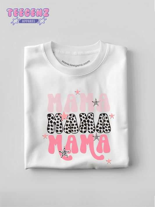 Leopard Mama Shirt, Cheetah Mama Shirt for Mother's Day, Gifts for Mom, Cute Mama Gift for Mothers Day, Mama T-Shirt, Mama Cow Shirt.TGPR05